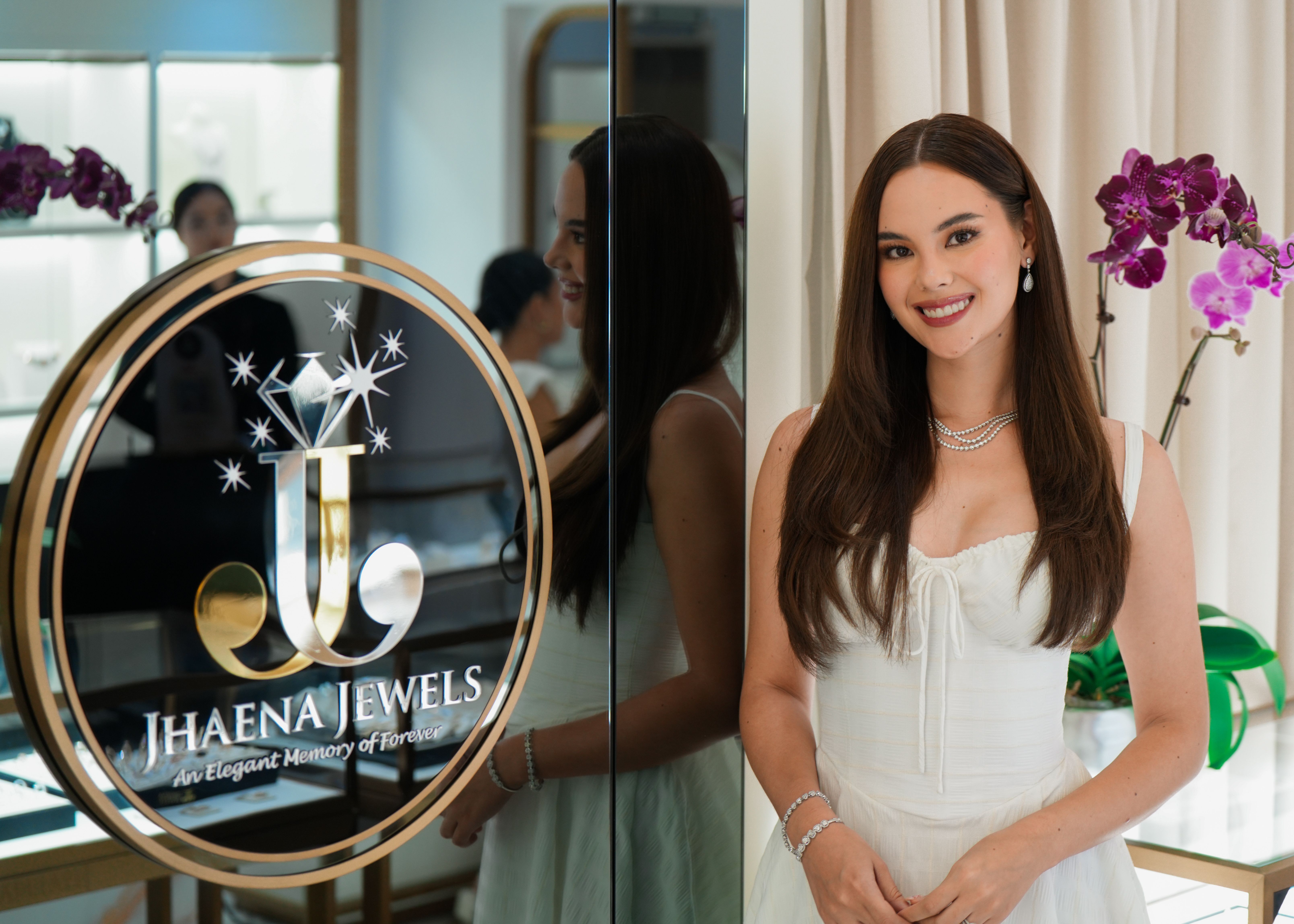 Catriona Gray sparkles at Jhaena Jewels’ flagship store opening