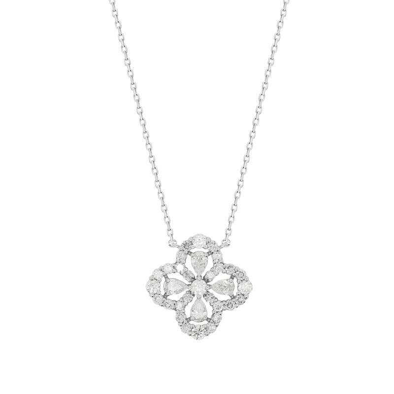 Clover Diamond Necklace