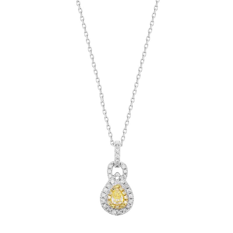 Raize Fancy Diamond Necklace