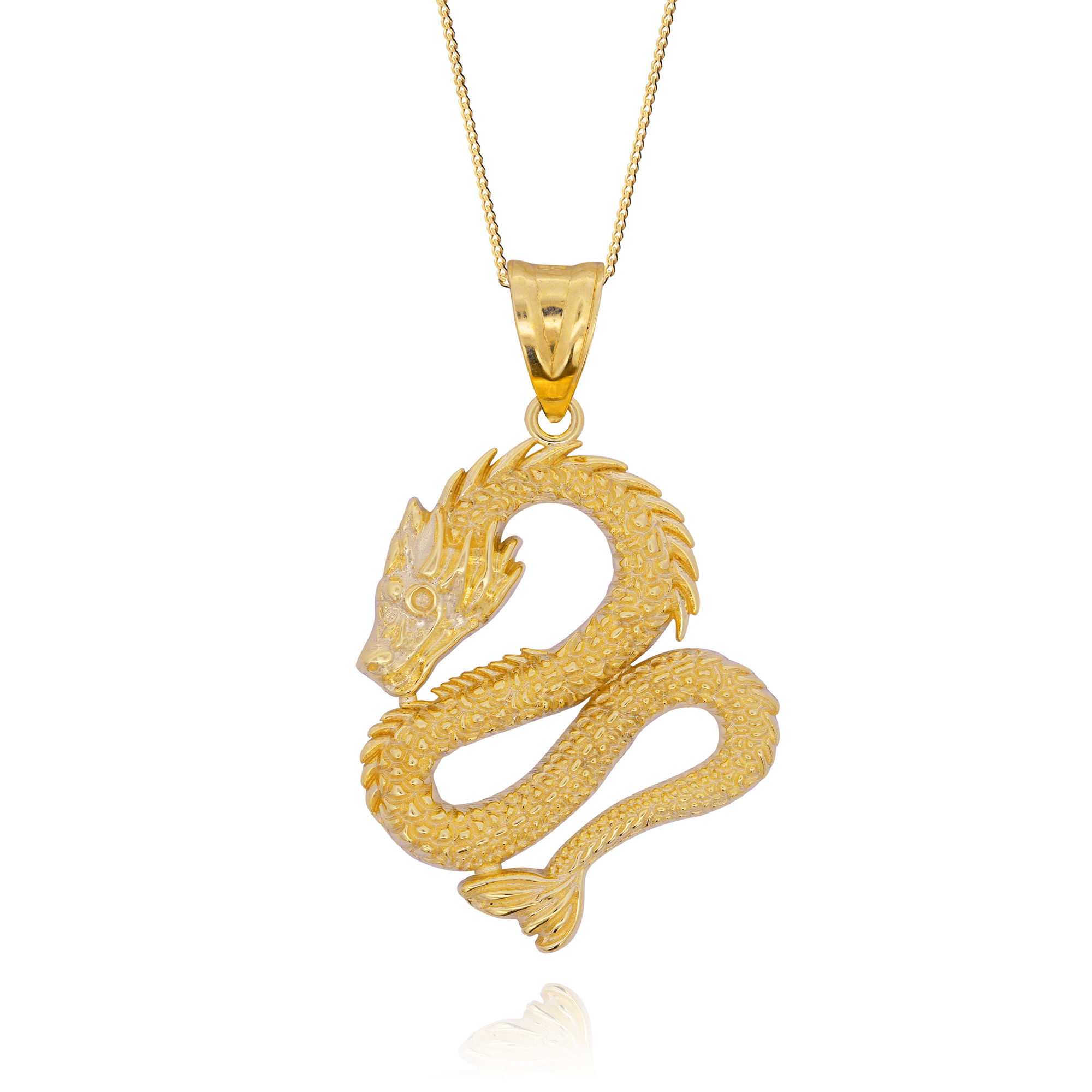 Enya Gold Dragon Pendant