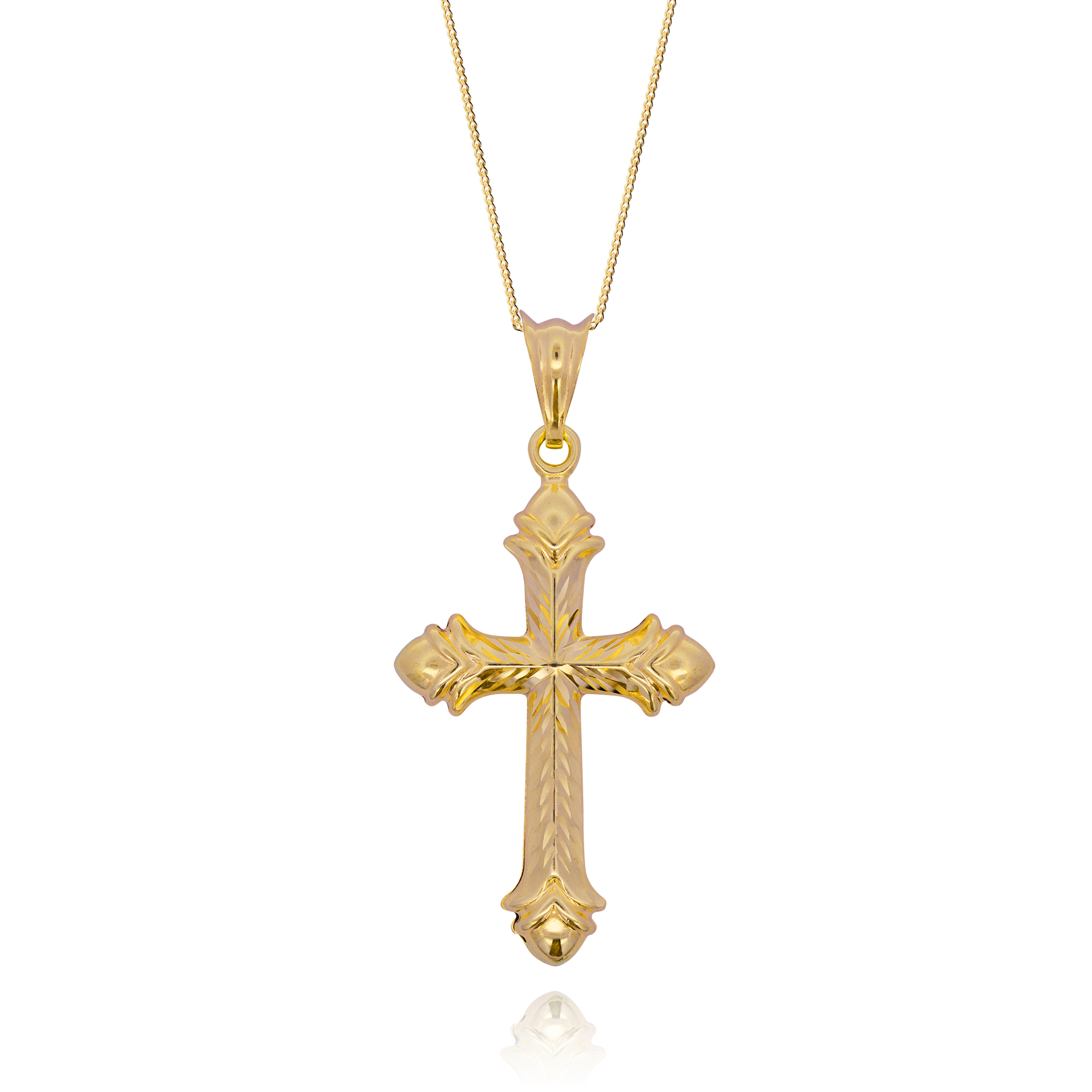 Urban Gold Cross Pendant