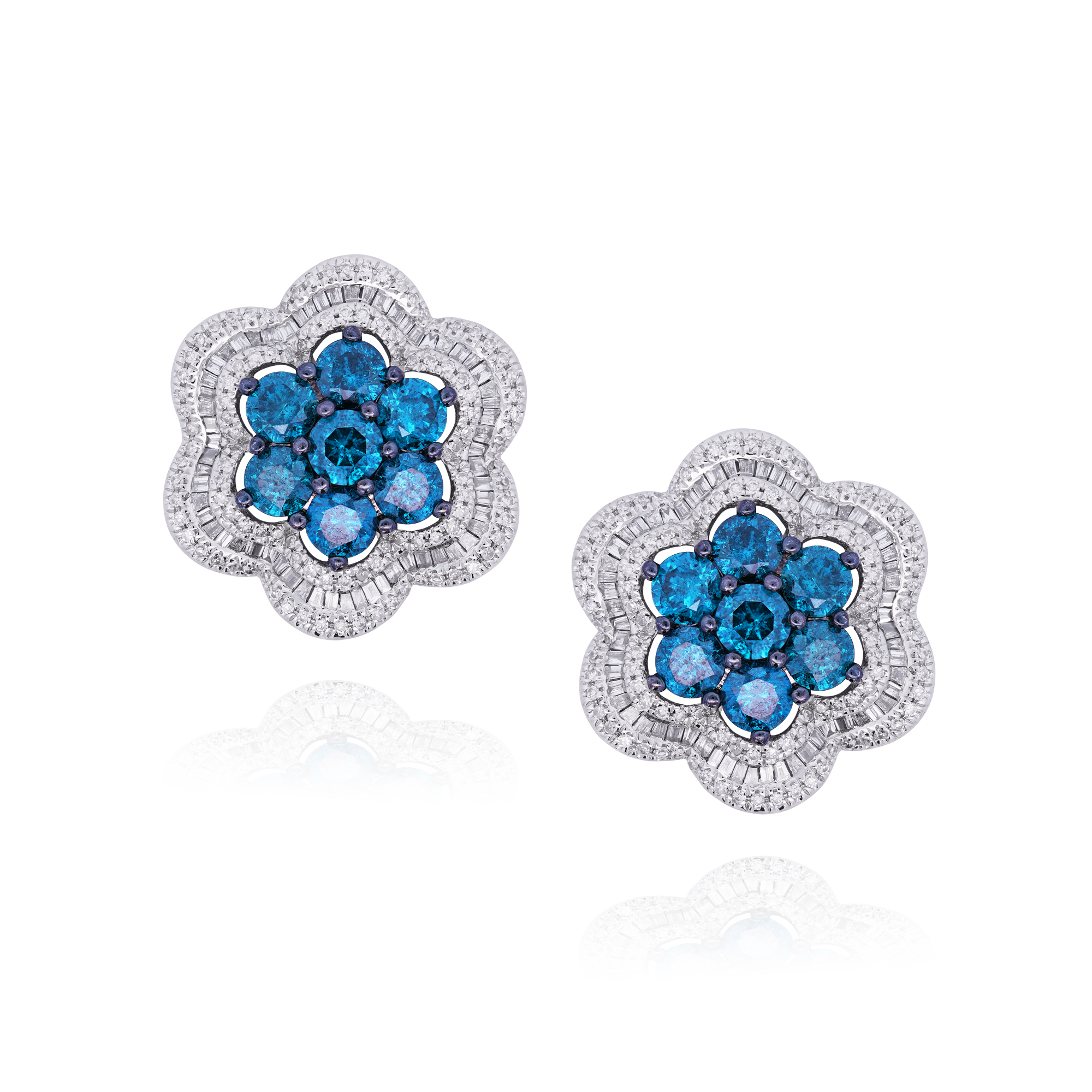 Sharon Blue Diamond Set