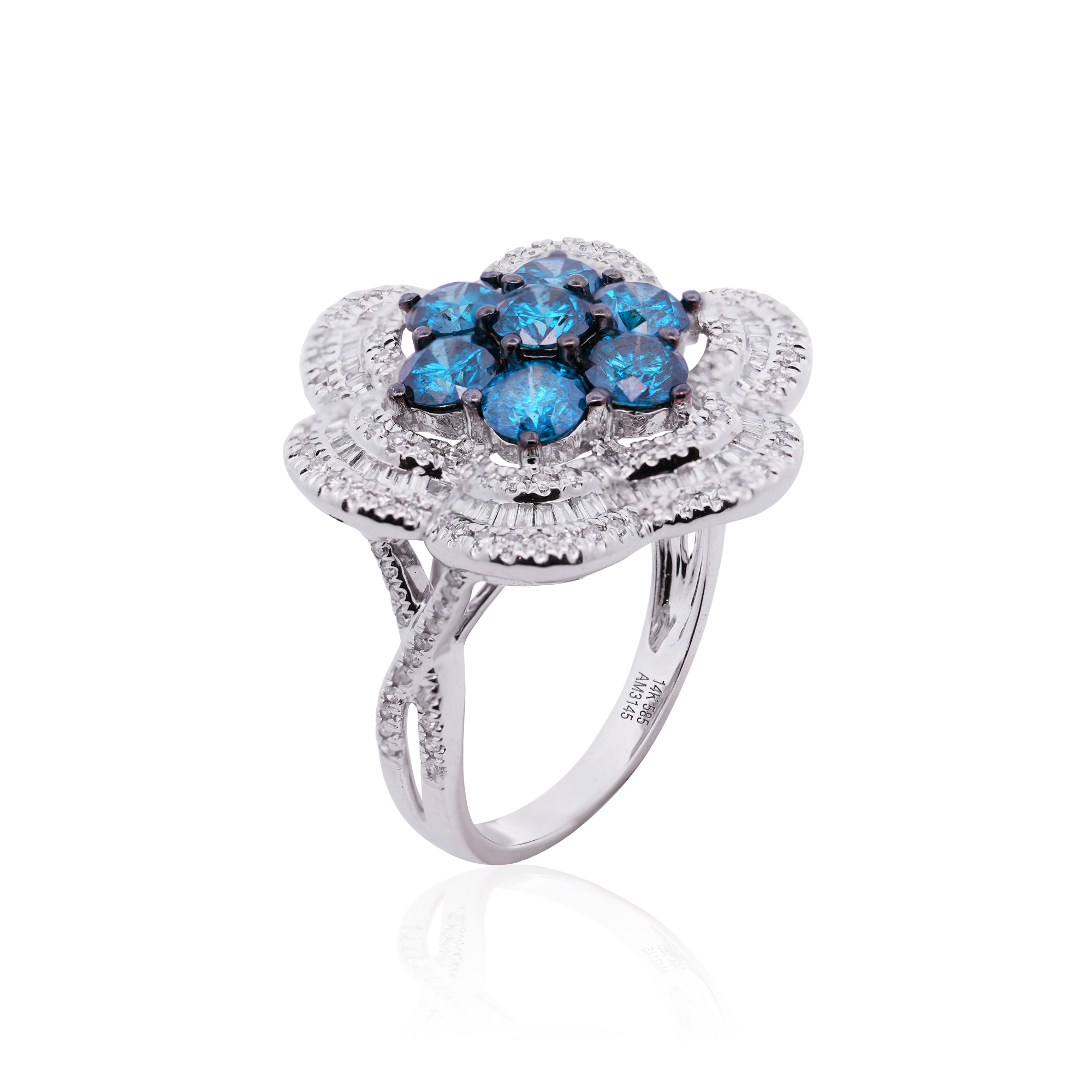 Sharon Blue Diamond Set