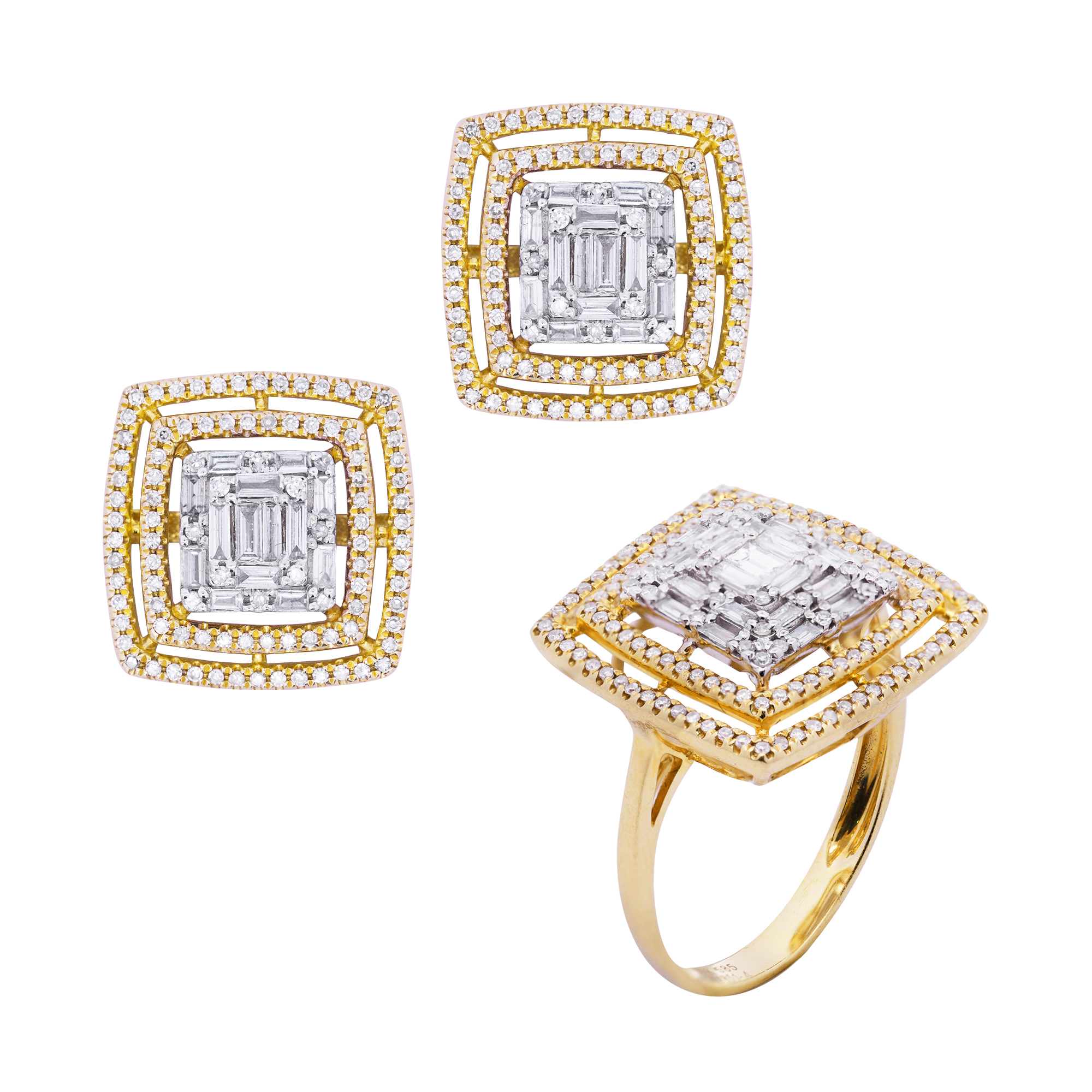 Nubia Diamond Set