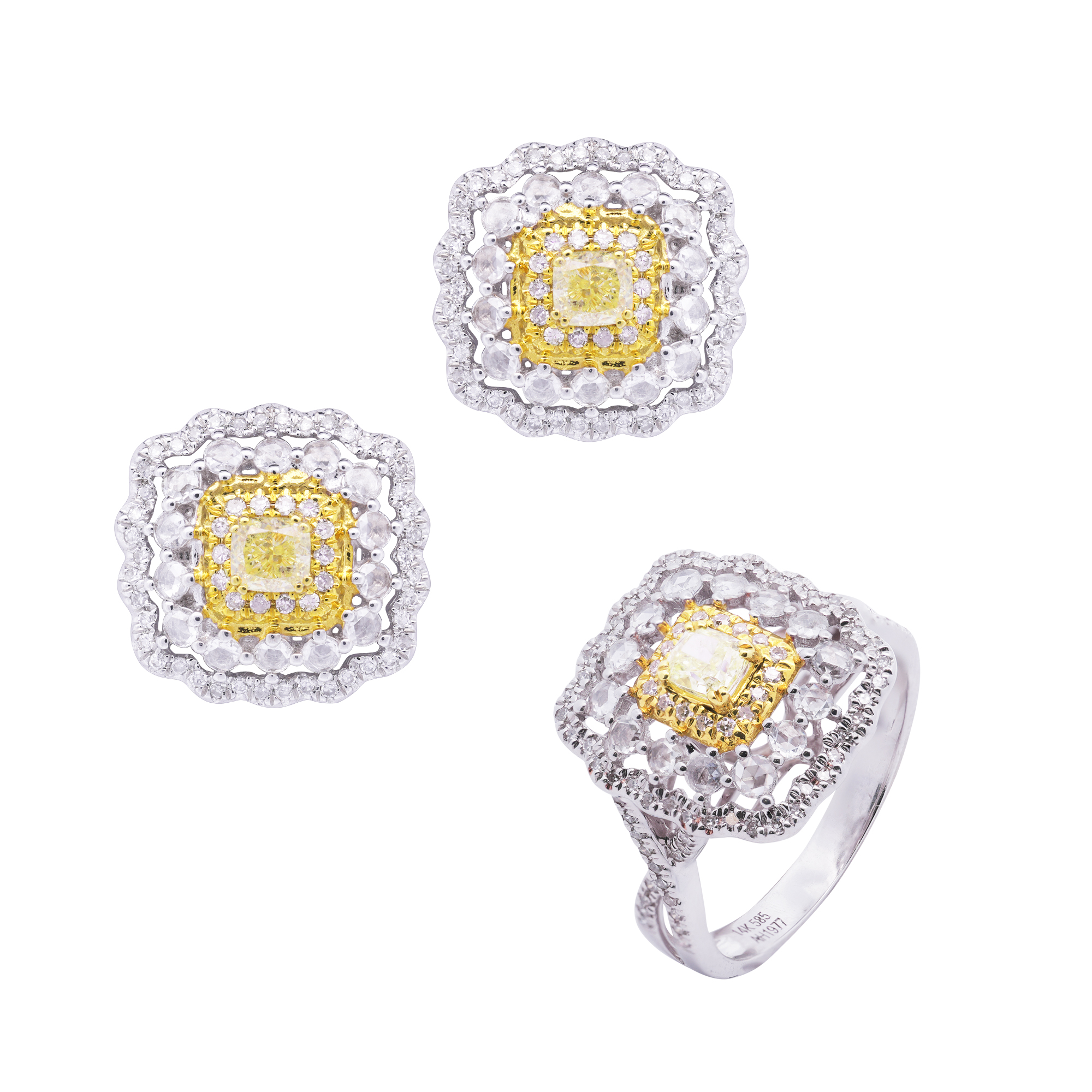 Orla Fancy Diamond Set